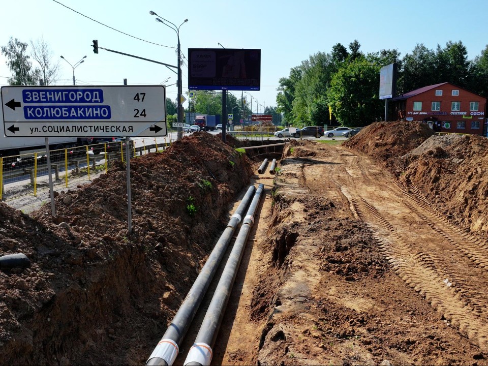 Обновление тепловых сетей в Рузе завершат до начала отопительного сезона