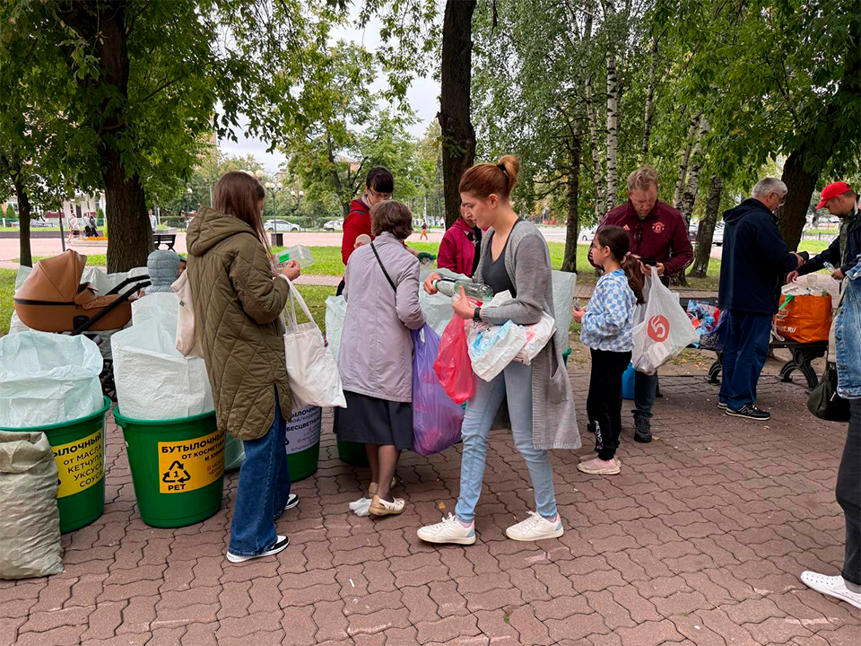 В Электростали прошла экологическая акция «РазДельный Сбор»