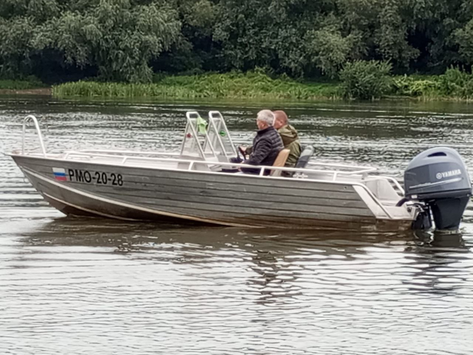 Дополнительный вельбот спустили на воду каширские спасатели