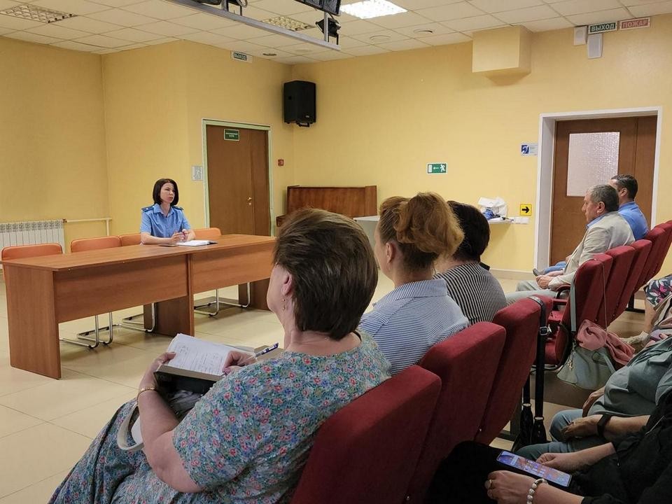 Представитель прокуратуры научила луховичан, как защититься от киберугроз