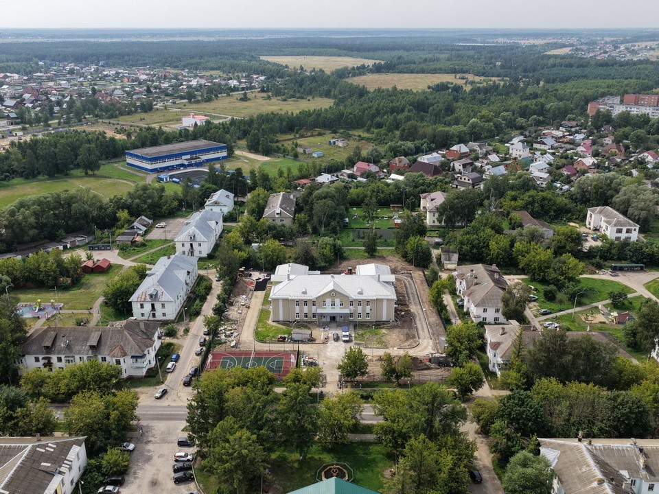 Лицей деревни Демихово Орехово-Зуевского округа практически готов к учебному году после капремонта