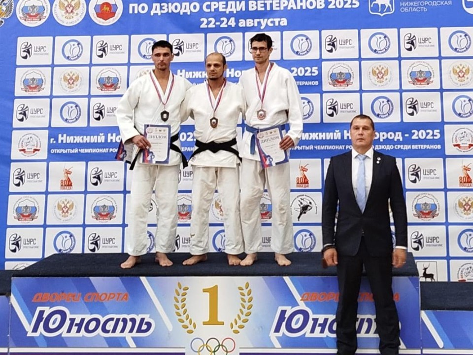 Ружанин вошел в тройку лидеров на чемпионате России по дзюдо среди ветеранов