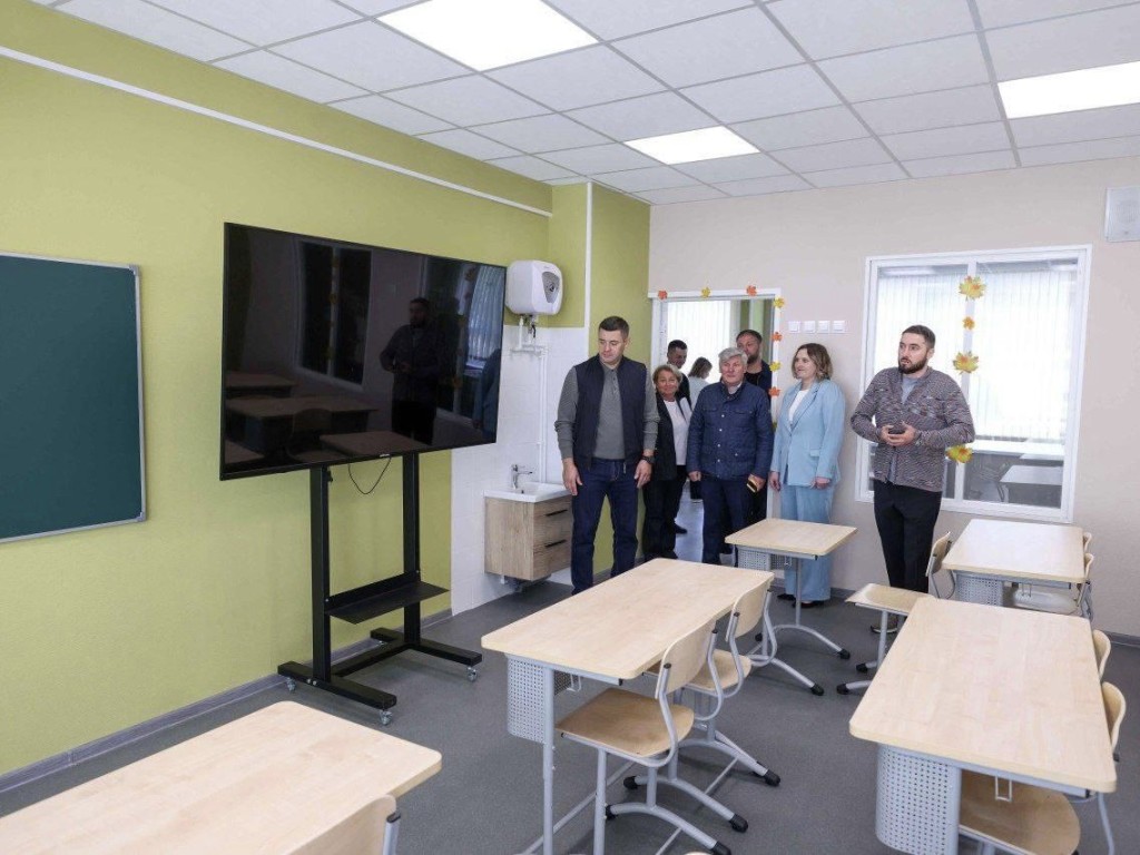В Климовске к 1 сентября откроется новая школа на 1,1 тыс. мест