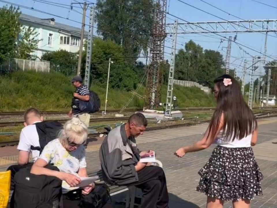 На станции Храпуново прошел рейд по безопасности