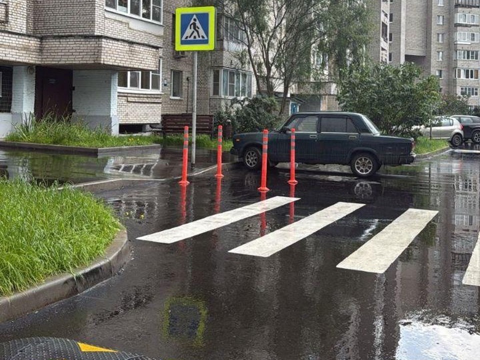 В Черноголовке появилась «зебра» напротив детского сада