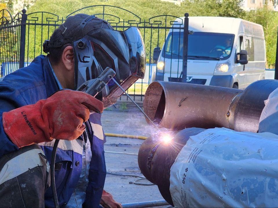 Замену теплотрассы в микрорайоне Маркова в Дмитрове завершат на этой неделе