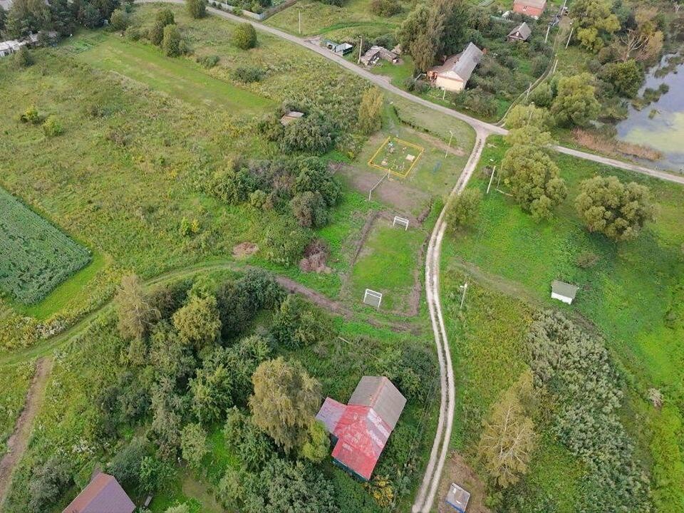 Жители каширской деревни хотят узаконить землю, где построили спортплощадку