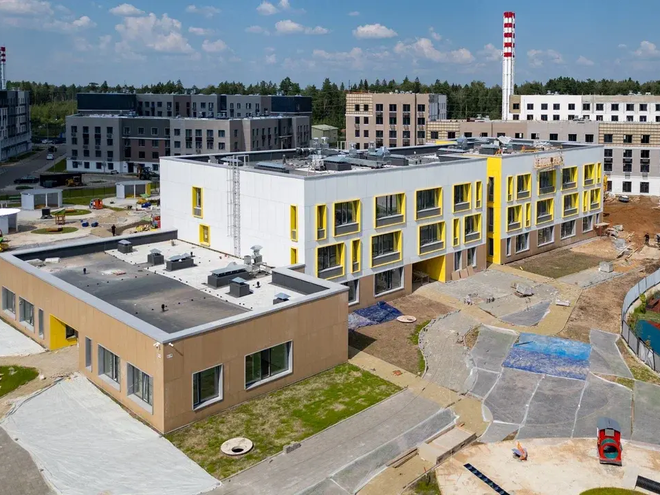 Строительство нового детского сада завершается в Красногорске