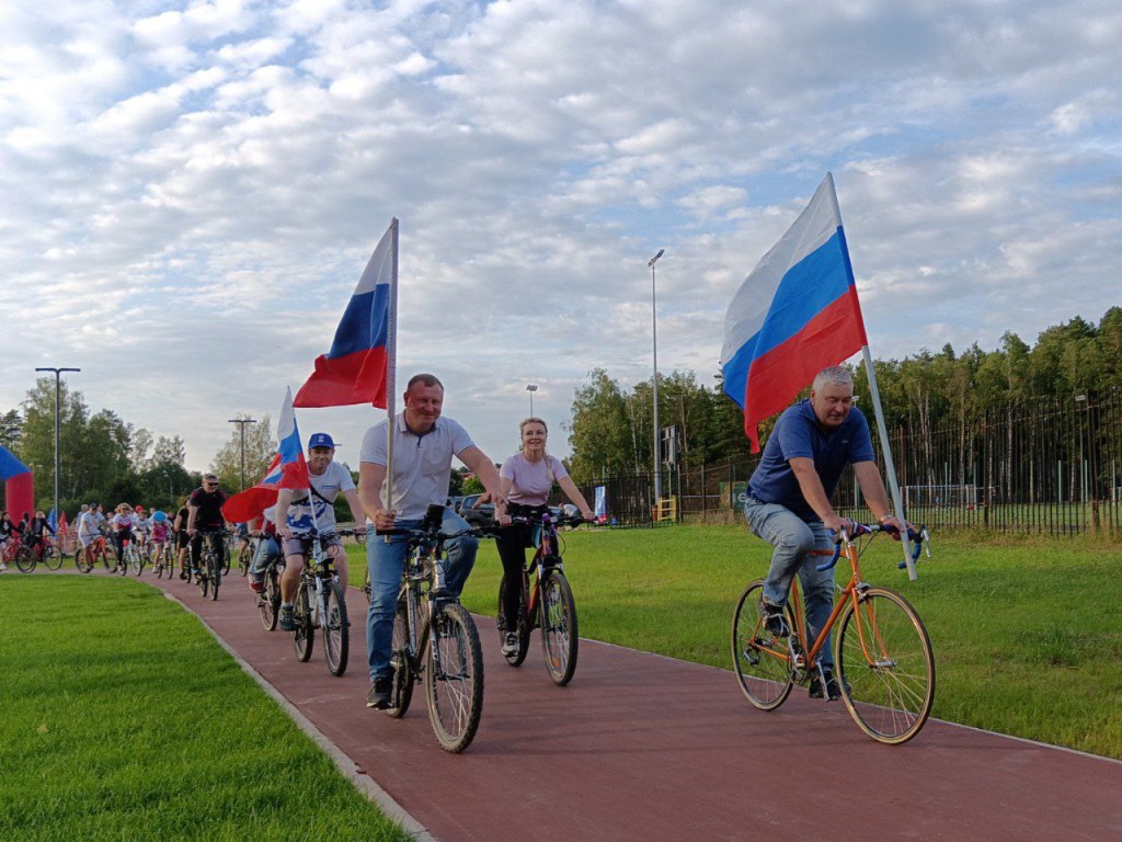 Черноголовцы сядут на велосипеды в День российского флага