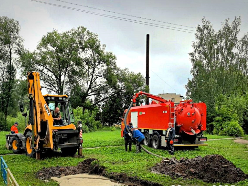 Ногинский водоканал отчитался о масштабных работах на сетях за месяц