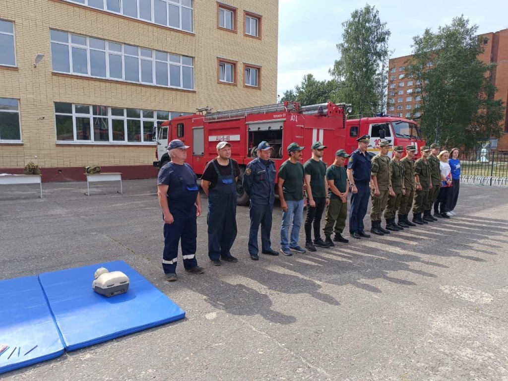 В Черноголовке выбрали лучшие команды по гражданской обороне