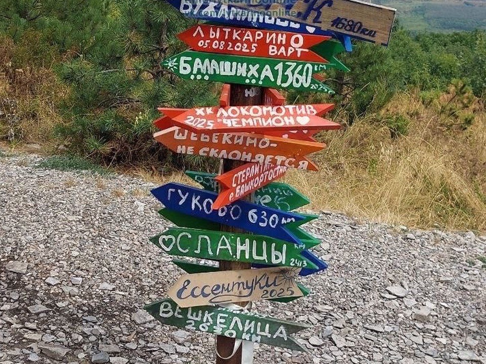 Путешественники увидели указатель «Лыткарино» за 1500 километров от дома
