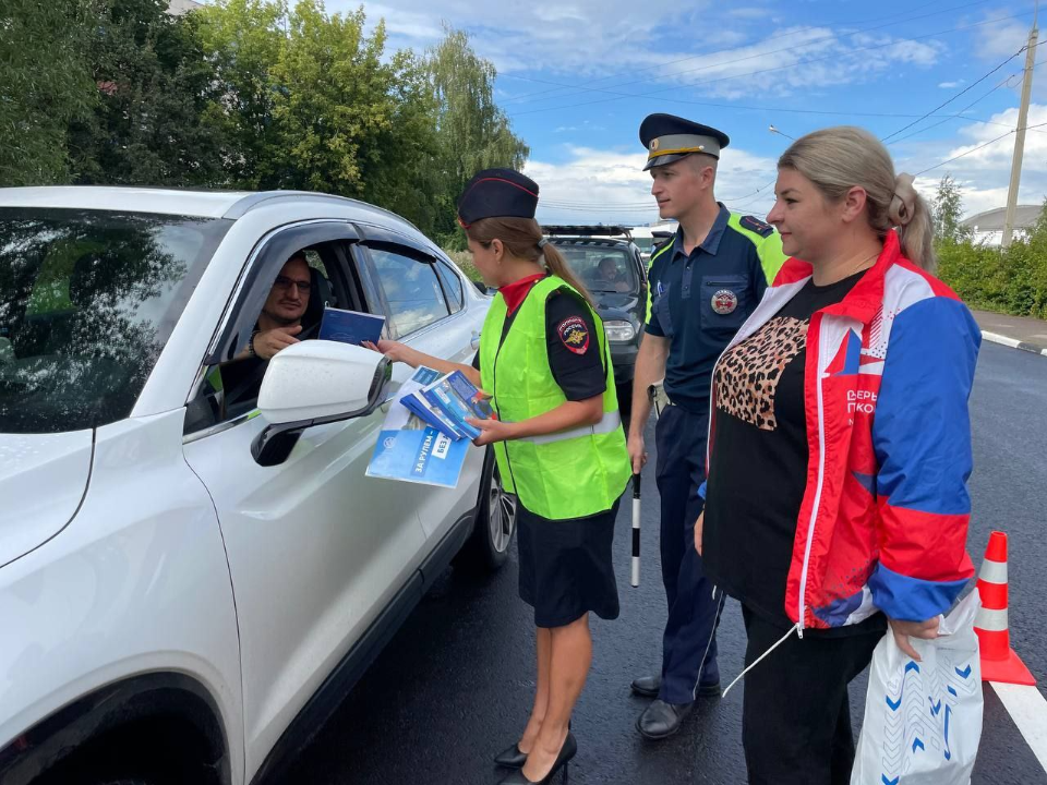 В Домодедове автоинспекторы провели массовую проверку водителей на трезвость