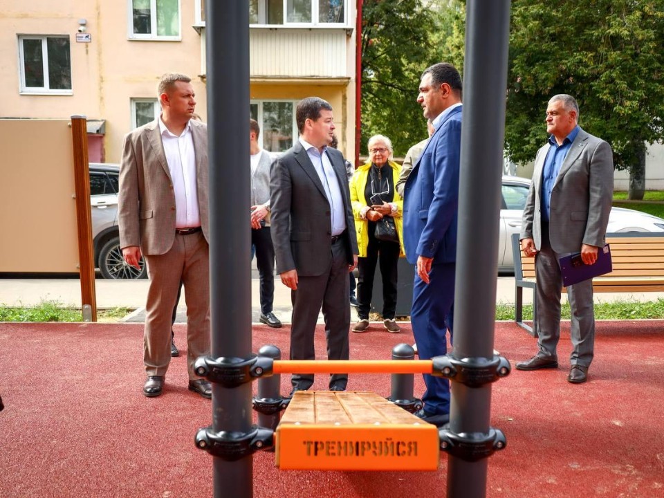 Новую воркаут-площадку установили в Раменском
