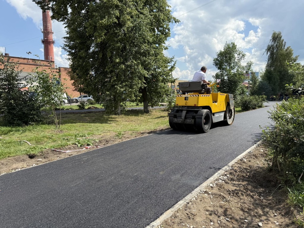 В Электростали обновят тротуар на улице Мира