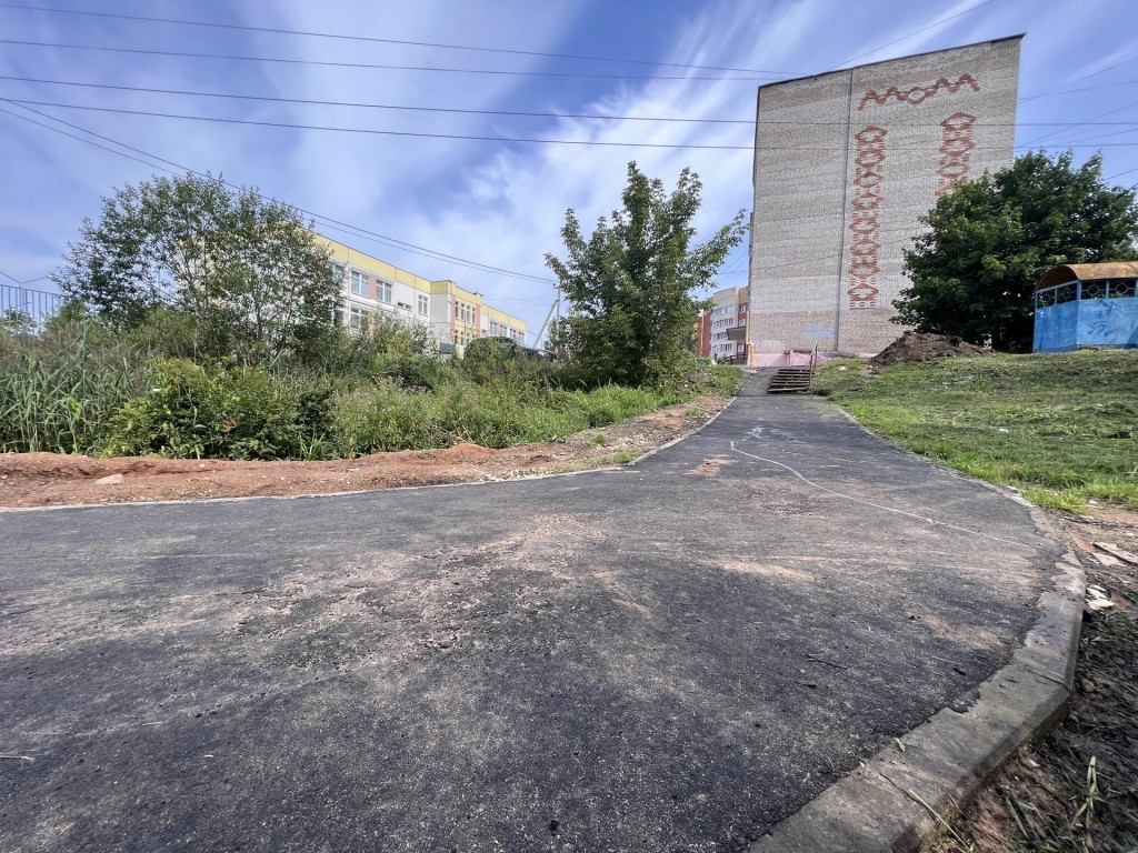 Народные тропы в Дмитрове превратили в комфортные дорожки