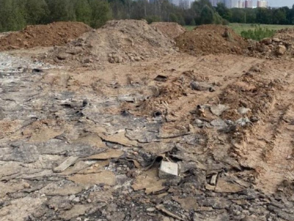 В Истре обнаружили несанкционированные свалки на сельскохозяйственных землях