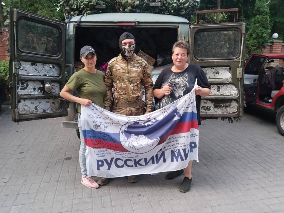 Активисты из Фрязина доставили помощь военным в зону спецоперации