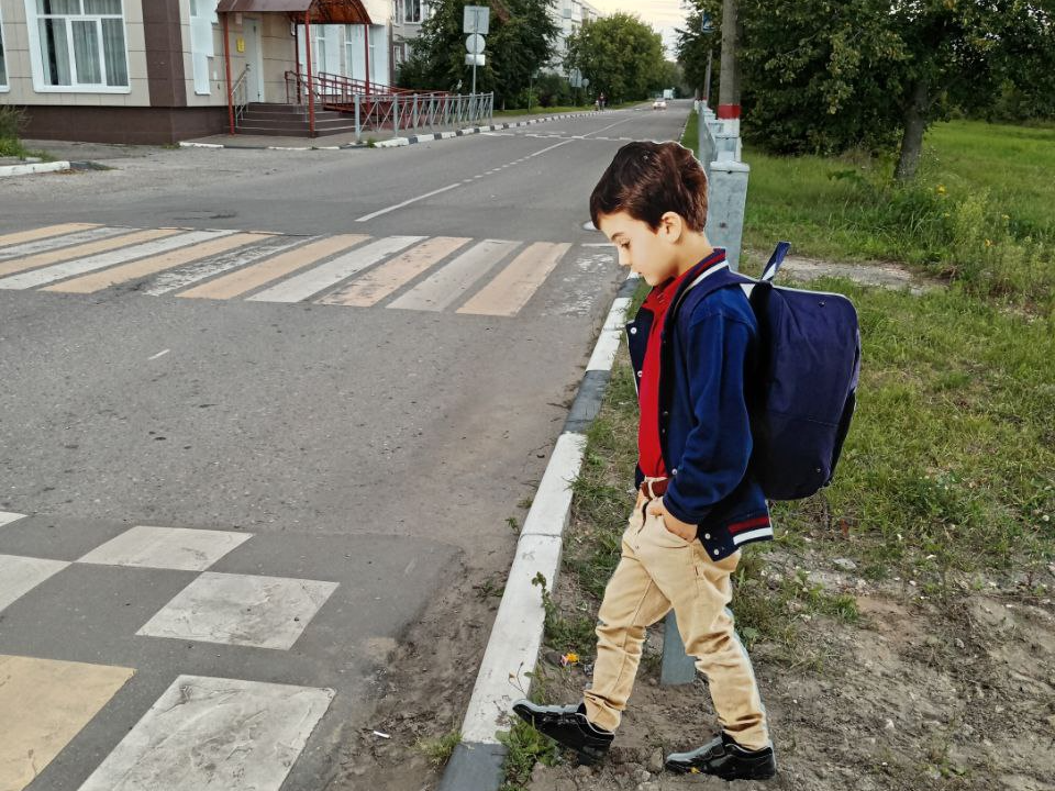 У пешеходных переходов в Электрогорске установили ростовые фигуры детей