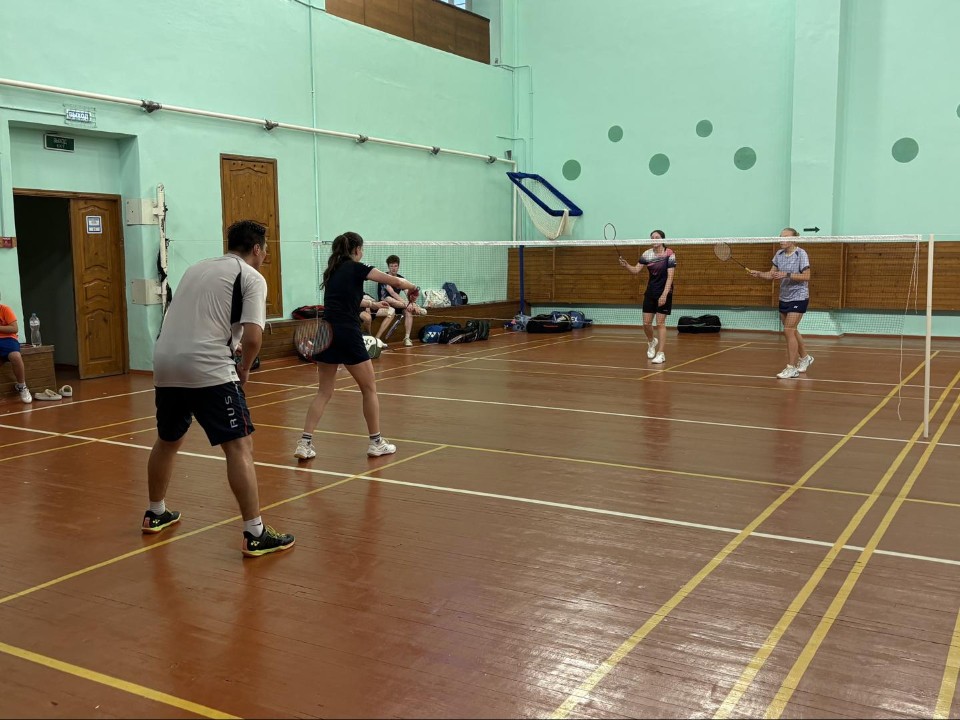 Коломна стала местом подготовки бадминтонистов к всероссийским турнирам