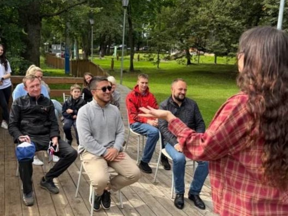 В парке организовали литературно-творческий вечер, посвященный русскому классику