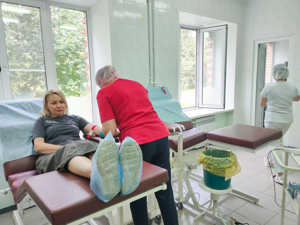 В Сергиевом Посаде за год кровь сдали 3,5 тыс. раз