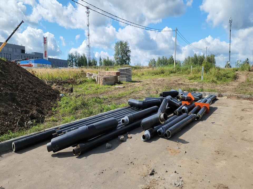 Новая теплотрасса в Кашире будет давать тепло школе, «скорой» и полиции