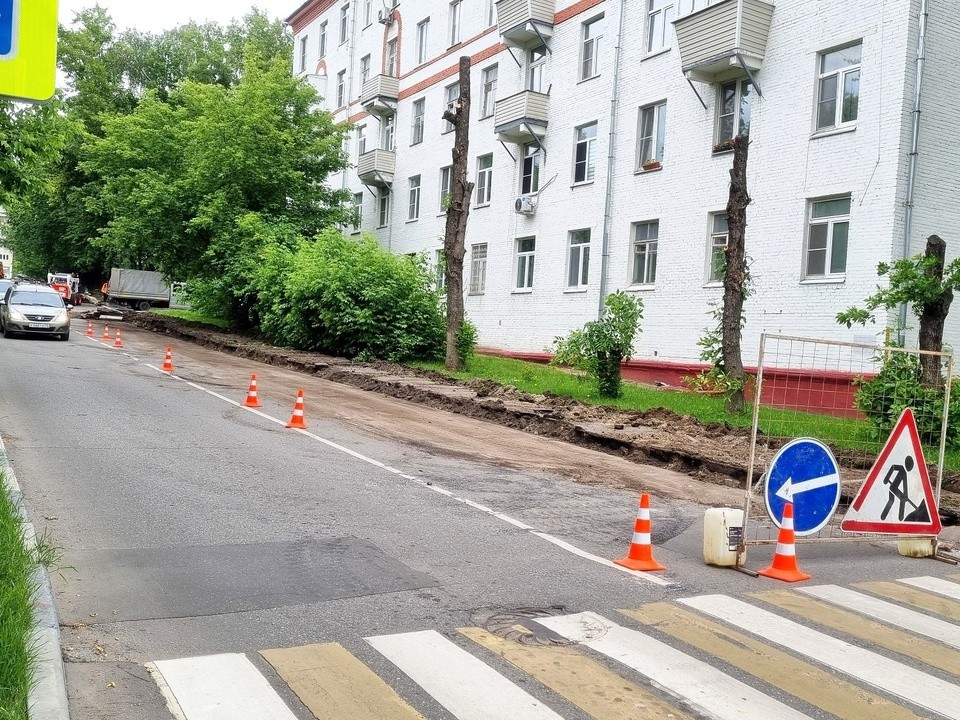 На Комсомольской и Октябрьской улицах обустраивают пешеходные дорожки