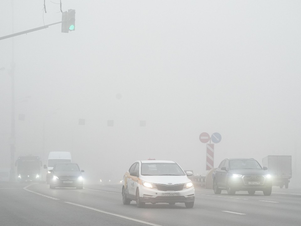 Август будет туманным в Московской области