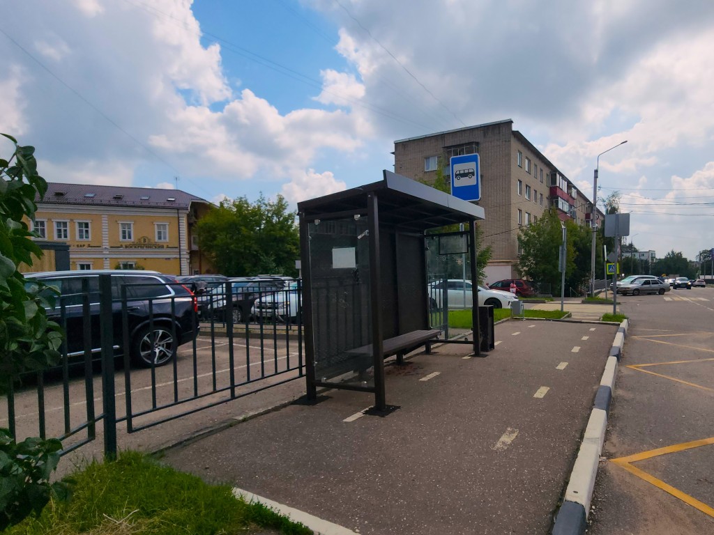 Остановку на Советской улице отремонтировали в Чемодурове