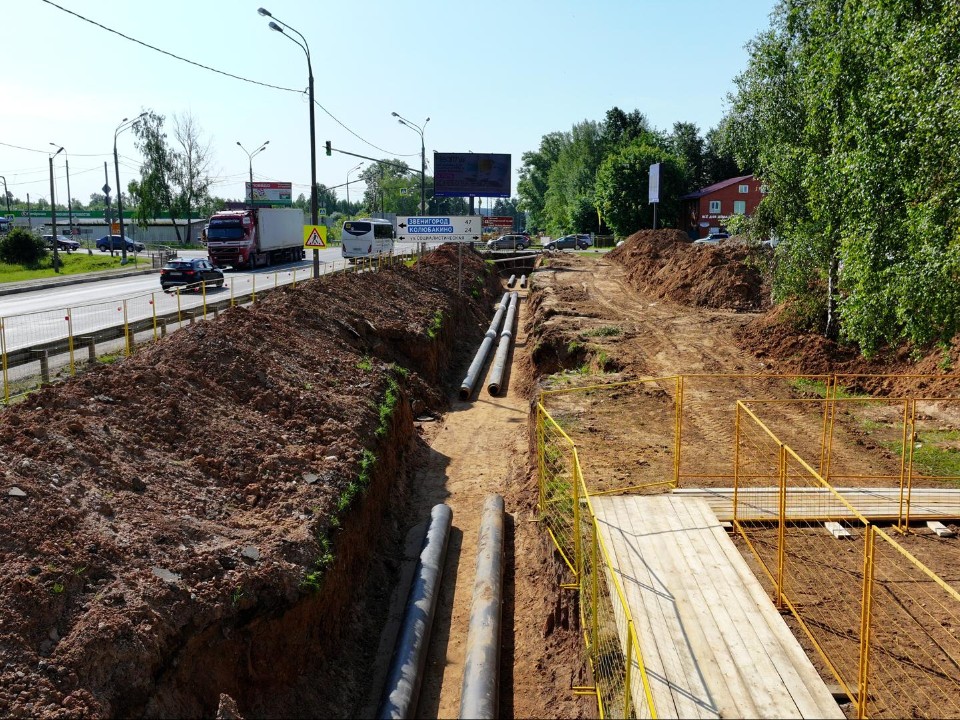 В Рузе обновление теплосетей завершат до начала отопительного сезона