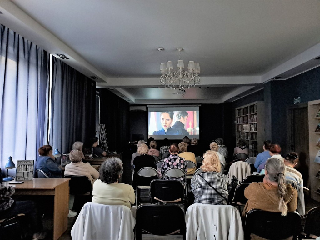 В Центральной библиотеке показали современный фильм по роману Александра Пушкина