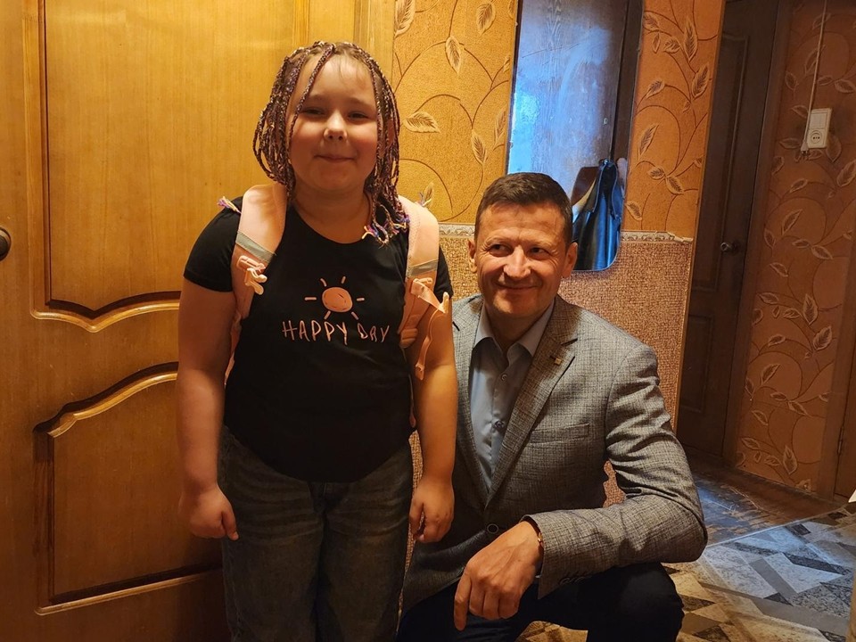 Протвинские первоклассники получили подарки к началу учебного года