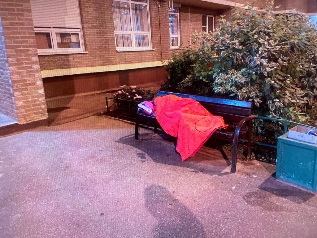 В Лукино-Варино женщина обустроила спальню и туалет во дворе дома