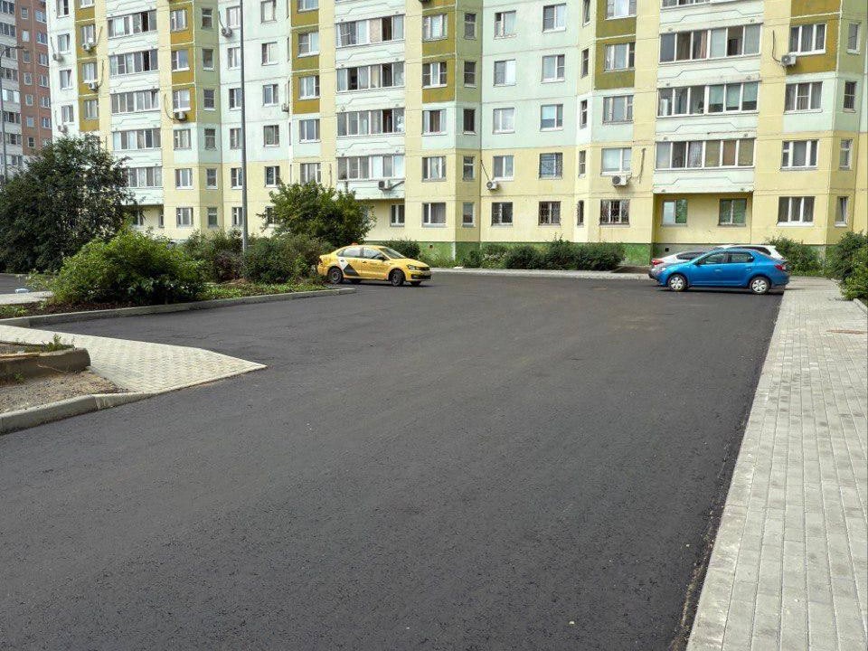 В Балашихе завершился ремонт шести дворовых территорий