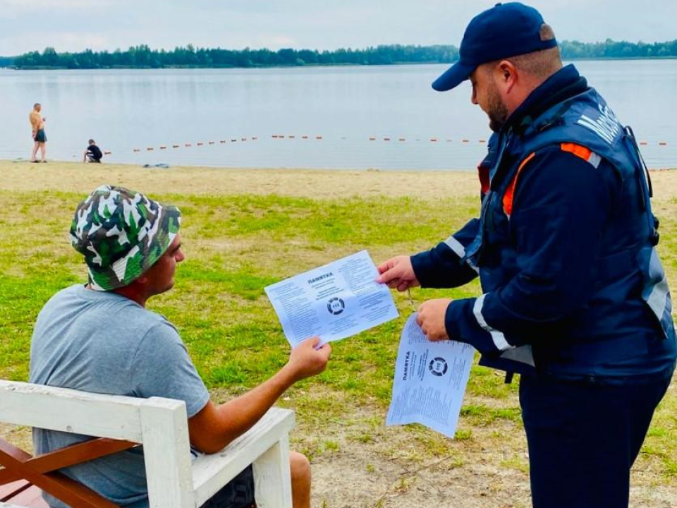 На озере Святое в Шатуре провели рейд по безопасности на воде