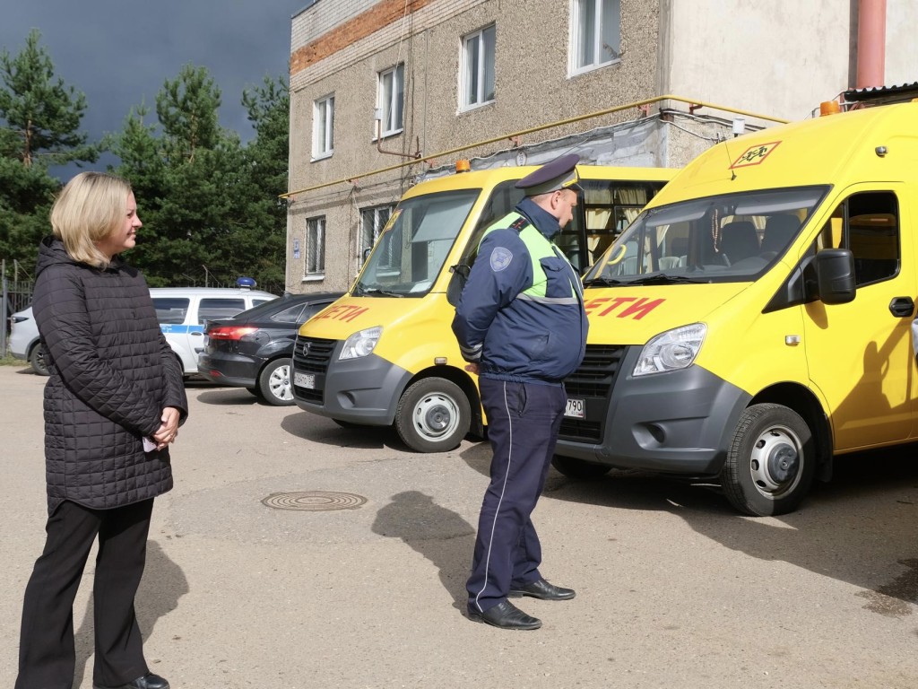 В Шаховской проверили школьные автобусы перед 1 сентября