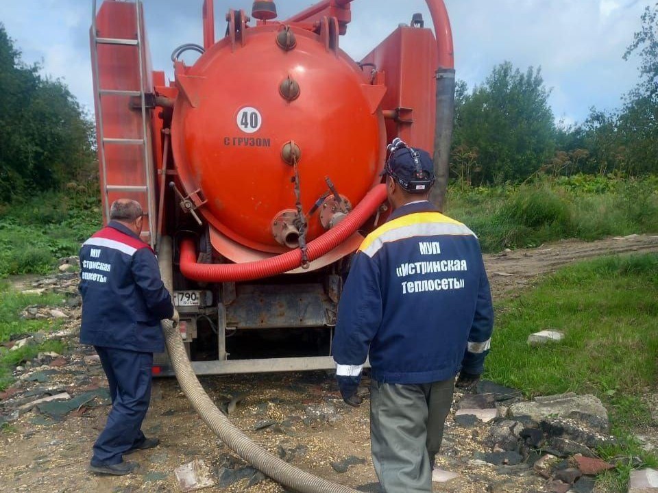 В Истринском округе коммунальщики провели работы по модернизации водоснабжения