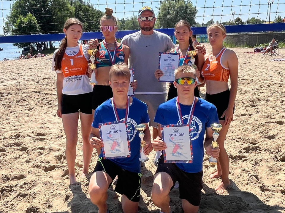 Домодедовские волейболисты взяли серебро и бронзу на Чемпионате ЦФО