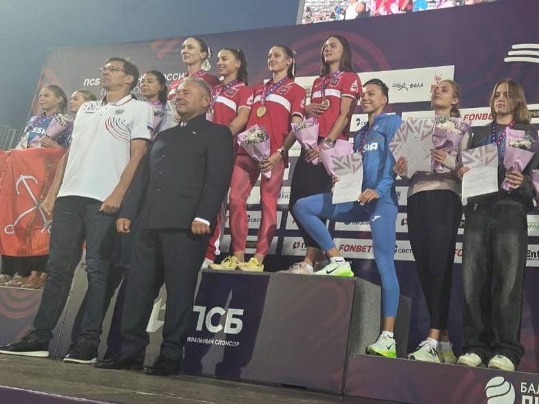 Спортсмены из Люберец завоевали три медали на Чемпионате России по легкой атлетике