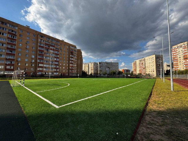 Стадион школы №10 в Жуковском откроют для свободного посещения с 1 сентября