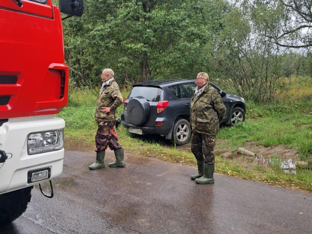 Спасатели помогли выбраться из леса в Можайском округе двум пожилым людям