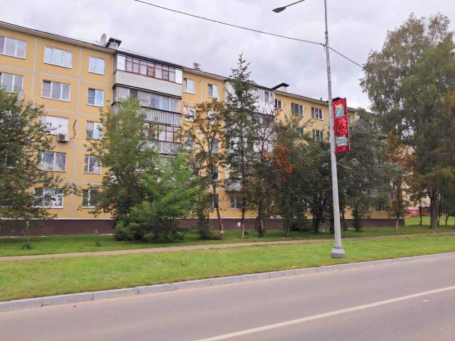 В Наро-Фоминске завершили капитальный ремонт фасада жилого дома на Профсоюзной