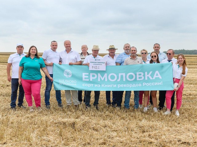Озимая пшеница от щелковских селекционеров бьет рекорды России и мира