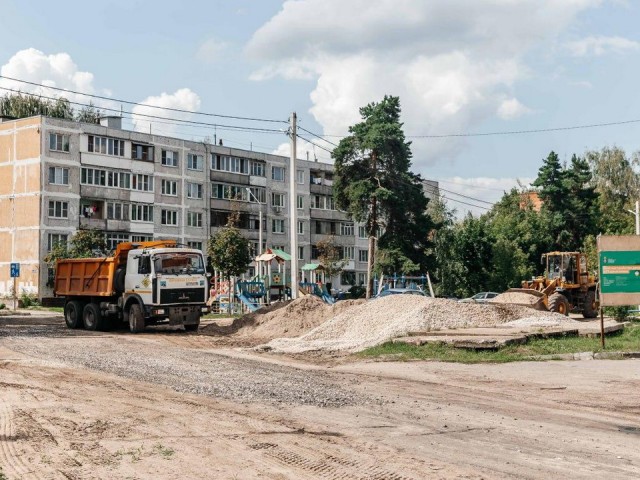 В Куровском благоустроят более 7,5 тыс. кв.м дворовых территорий