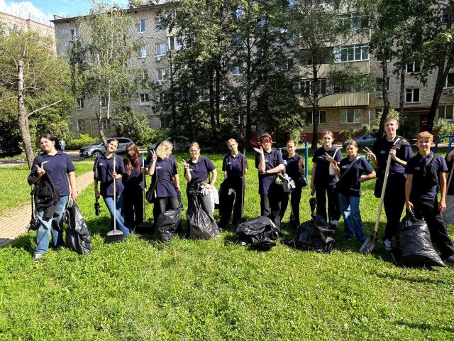 Солнечногорские трудовые отряды «Чистогорье» начали работу