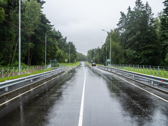 В Подольске завершился ремонт трассы «Дубровицы — б/о Мечта»