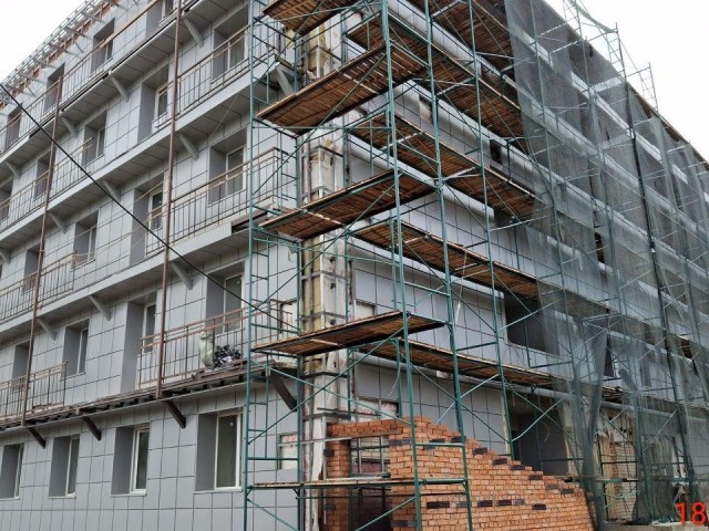 Новую мебель завезли в колледж Волоколамска
