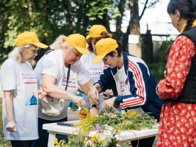 В Красноармейске прошла «Зарница» для участников «Активного долголетия»