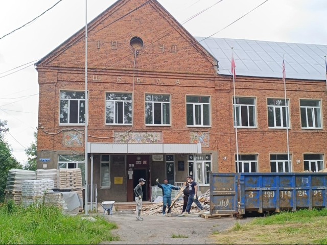 Ремонт в здании будущей школы мозаики в Лобне завершат к октябрю